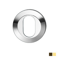 Lockwood 1360 Series Oval Cylinder Escutcheon Grub Screw Fix - Available in Various Finishes