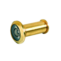 Lockwood Security Door Viewer 160° Polished Brass 4 Hour Fire Rated 160PBDP 