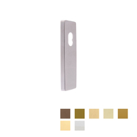 Lockwood 1800 Furniture Square End Plate Concealed Fix with Cylinder Hole - Available in Various Finish