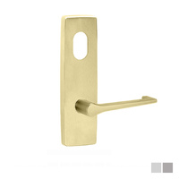 Lockwood Door Handle Square End Plate With Cylinder Hole & 145 Lever - Available in Various Finishes