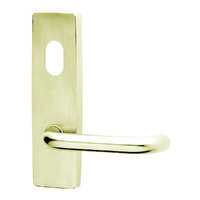 Lockwood 1801 Square End Plate with Cylinder Hole & 70 Lever Polished Brass Unlacquered 1801/70BU