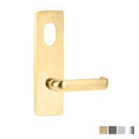 Lockwood Square End Plate With Cylinder Hole and 77 Lever - Available in Various Finishes