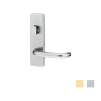 Lockwood 1816 Square End Plate with Privacy Indicator Turn & 70 Lever - Available in Various Finishes