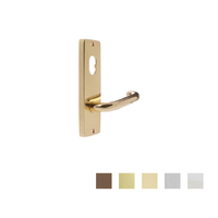 Lockwood 1901 Square End Plate with Cylinder and 70 Lever - Available in Various Finishes
