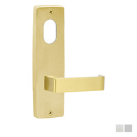 Lockwood 1901 Square End Plate With Cylinder and 90 Lever - Available in Various Finishes