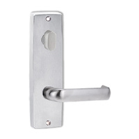 Lockwood 1904 Square End Plate With Turn and 77 Lever Satin Chrome 1904/77SC