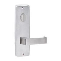 Lockwood 1904 Square End Plate With Turn and 90 Lever Satin Chrome 1904/90SC