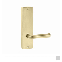Lockwood Door Lever Handle Square End Plate 102 Lever - Available in Various Finishes