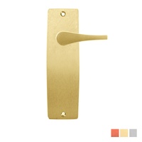 Lockwood Square End Plate with Disabled Turn - Available in Various Finishes