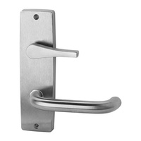 *Nonreturnable Item* Lockwood 1939 Square End Plate With Disabled Turn & 70 Lever Satin Chrome LH 1939/70LSC (MTO 4)