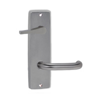 Lockwood Square End Plate With Disabled Turn and 70 Lever Satin Chrome 1939/70SC