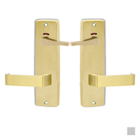 Lockwood 1941 Square End Privacy Disabled Turn 90 Lever - Available in Various Finishes and Handing