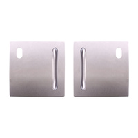 Lockwood 200 Exterior Plate with Cylinder Hole and P1 Pull Handle - Available in Various Handing