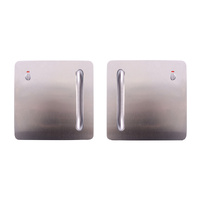 Lockwood 202 Exterior Plate with Privacy Indicator Emergency Turn and P1 Pull