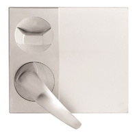 Lockwood 220D Concealed Fix Plate with Turn & 23 Lever - Available in Left and Right Handing
