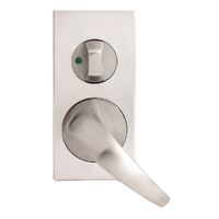 Lockwood Concealed Fix Plate with Privacy Turn & 23 Lever - Available in Left and Right Handing