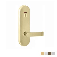 Lockwood 2814 Round End Plate w/ Priv Indicator Emergency Turn & 59 Lever