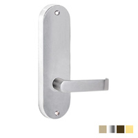 Lockwood 2905 Round End Plate with 59 Lever - Available in Various Finishes