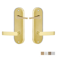 Lockwood 2939 Round End Plate With Disabled Turn and 59 Lever