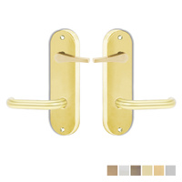 Lockwood 2939 Round End Plate With Disabled Turn and 70 Lever