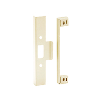 Lockwood 3772 Series Rebate Kit- 32mm Lip Strike Satin Brass Unlacquered 3772-RK32SBU