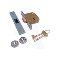 Chubb Union Mortice Door Lock Deadlock 67mm Satin Chrome 3G11567SC