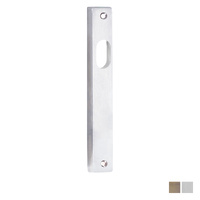 Lockwood 4700 Square End Plate With Cylinder Hole - Available in Various Finishes