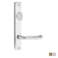 Lockwood 4704 Square End Plate With Turn and 70 Lever - Available in Various Finishes