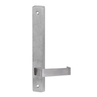 Lockwood 4705 Square End Plate With 90 Lever Satin Chrome 4705/90SC