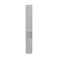 Lockwood 4706 Square End Plate With Turn Satin Chrome 4706SC