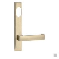 Lockwood 4801 Square End Plate With Cylinder Hole and 111 Lever - Available in Various Finishes
