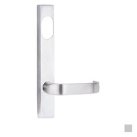 Lockwood 4801 Square End Plate With Cylinder Hole and 74 Lever - Available in Various Finishes