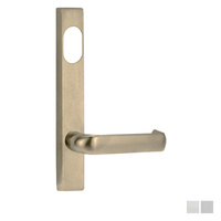 Lockwood 4801 Square End Plate With Cylinder Hole and 77 Lever - Available in Various Finishes
