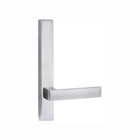 Lockwood Door Handle Square End Plate With 101 Lever Satin Chrome 4805/101SC
