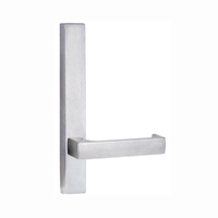 Lockwood Door Handle Square End Plate With 112 Lever Satin Chrome 4805/112SC