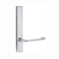 Lockwood Door Handle Square End Plate With 115 Lever Satin Chrome 4805/115SC