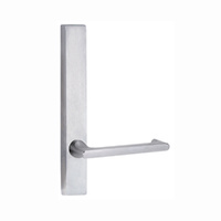 Lockwood Door Handle Square End Plate With 118 Lever Satin Chrome 4805/118SC
