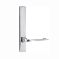 Lockwood Door Handle Square End Plate With 124 Lever Satin Chrome 4805/124SC