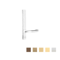 Lockwood 4805/70 Furniture Square End Plate with 70 Lever - Available in Various Finishes