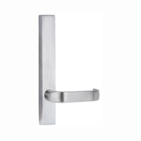 Lockwood Door Handle Square End Plate With 74 Lever Satin Chrome 4805/74SC