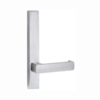 Lockwood Door Handle Square End Plate With 76 Lever Satin Chrome 4805/76SC