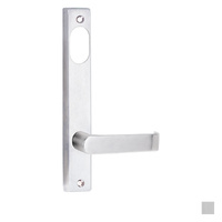Lockwood 4901 Square End Plate With Cylinder Hole and 59 Lever - Available in Various Finishes