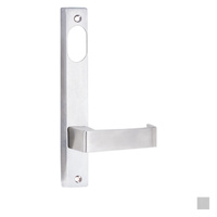 Lockwood 4901 Square End Plate With Cylinder Hole and 90 Lever - Available in Various Finishes