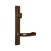 Lockwood 4904 Square End Plate With Turn & 70 Lever Oil Rubbed Bronze 4904/70ORB