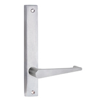 Lockwood 4905 Square End Plate with 133 Lever Satin Chrome 4905/133SC