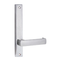 Lockwood 4905 Square End Plate With 76 Lever Satin Chrome 4905/76SC