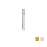 Lockwood 4906 Square End Plate with Turn Knob - Available in Various Finishes