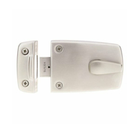 Lockwood Door Lock Night Latch Fire Rated No Cylinder Stainless Steel 507SSS