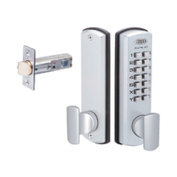 Lockwood Digital Door Lock Keyless 530 DX Entrance Set Satin Chrome 530DXSC **Display Pack**
