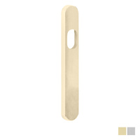 Lockwood 5600 Round End Plate With Cylinder Hole - Availablein Various Finishes